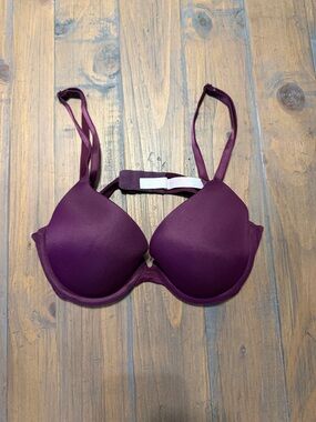 PINK Victoria's Secret Deep Plum Bra